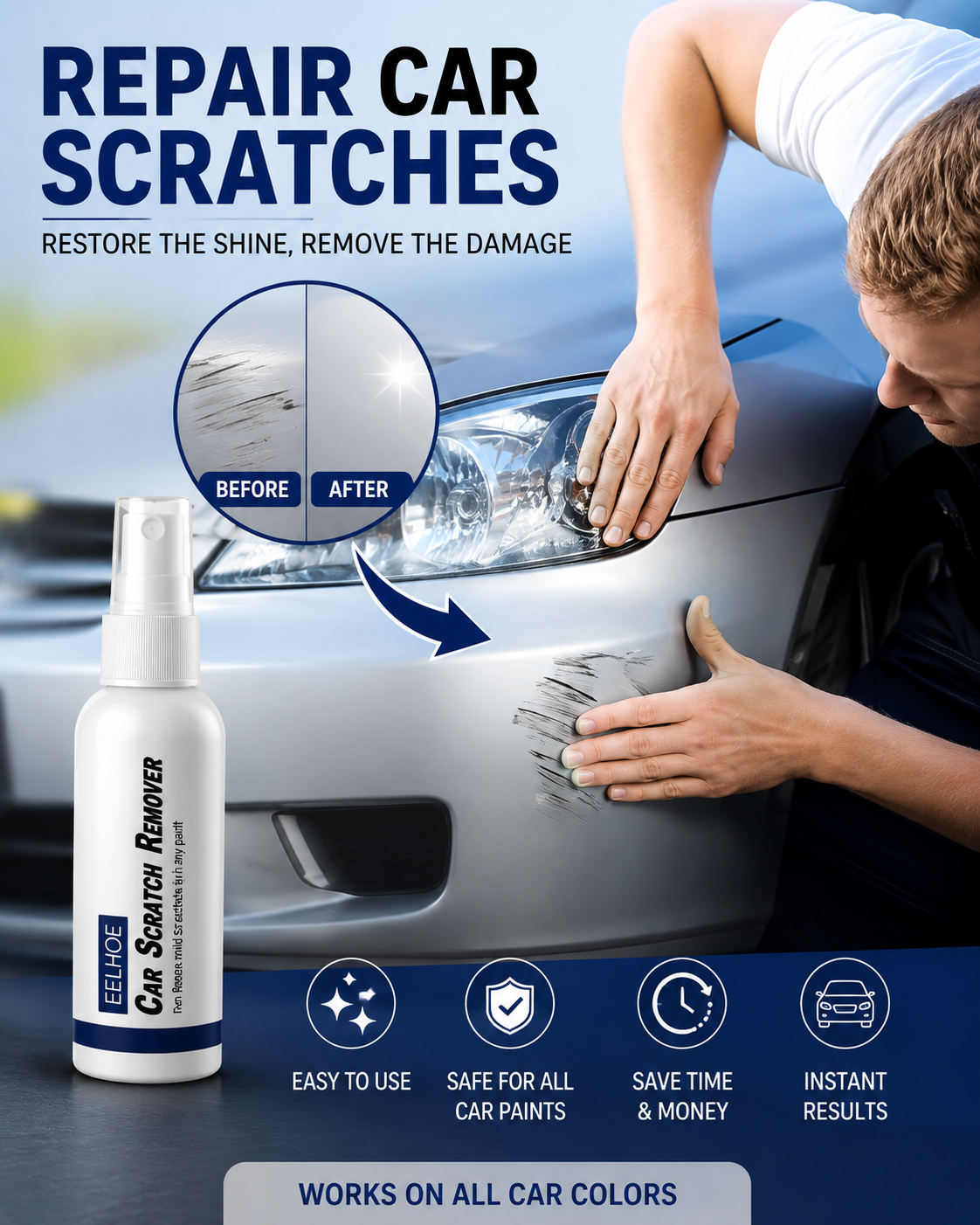 Repair Car Scratches (50ml) إصلاح خدوش السيارة (50 مل)